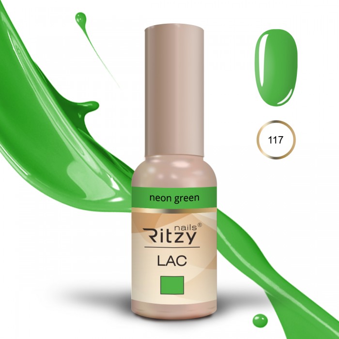 Ritzy Lac NEON GREEN 117 Lack