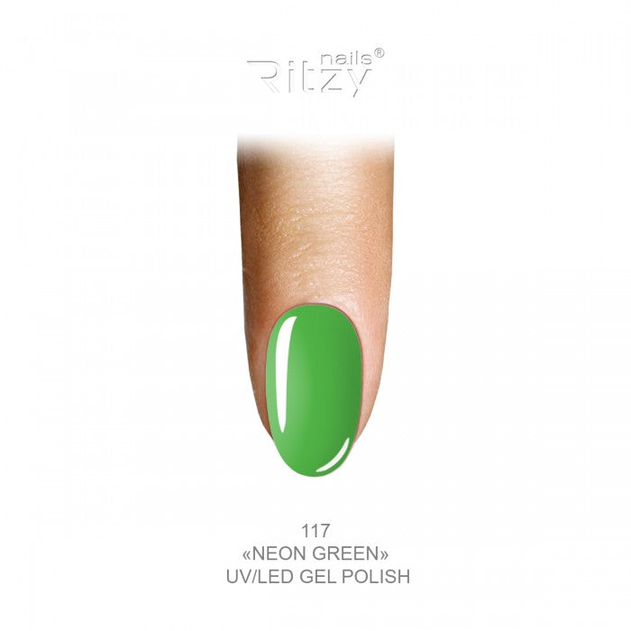 Ritzy Lac NEON GREEN 117 Lack