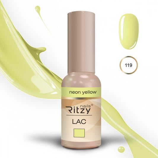 Ritzy Lac NEON YELLOW 119 Lack