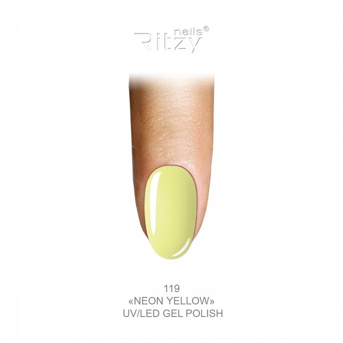 Ritzy Lac NEON YELLOW 119 Lack