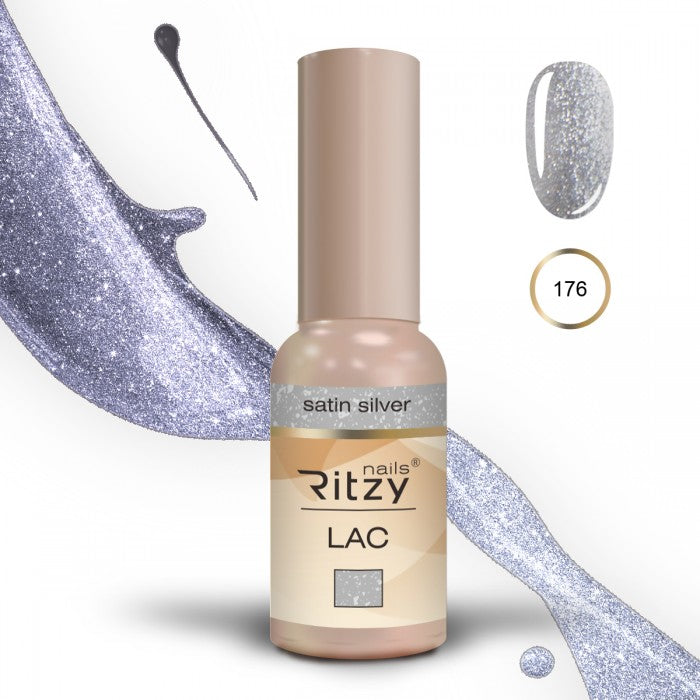 Ritzy Lac SATIN SILVER 176 Lack