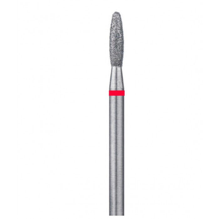 Fräseraufsatz Diamond Nail Bit FLAME RED 2.1 mm (Smooth Top)