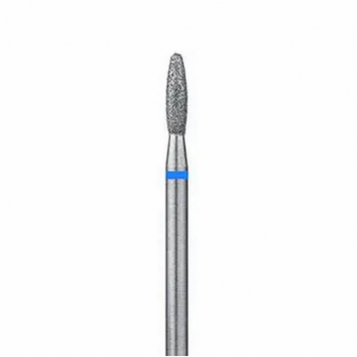 Fräseraufsatz Diamond Nail Bit FLAME BLUE (smooth top) 2.1mm