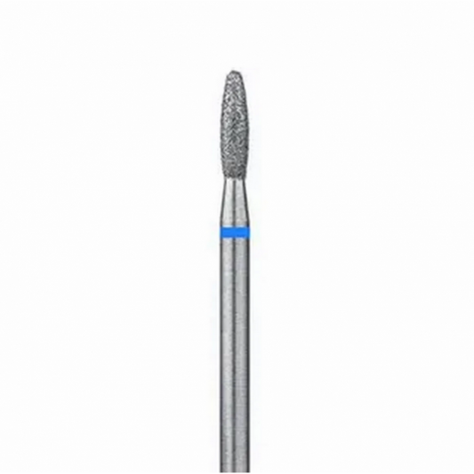 Fräseraufsatz Diamond Nail Bit FLAME BLUE (smooth top) 2.1mm