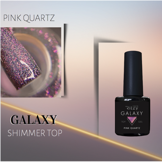 GALAXY SHIMMER TOP GEL PINK QUARTZ