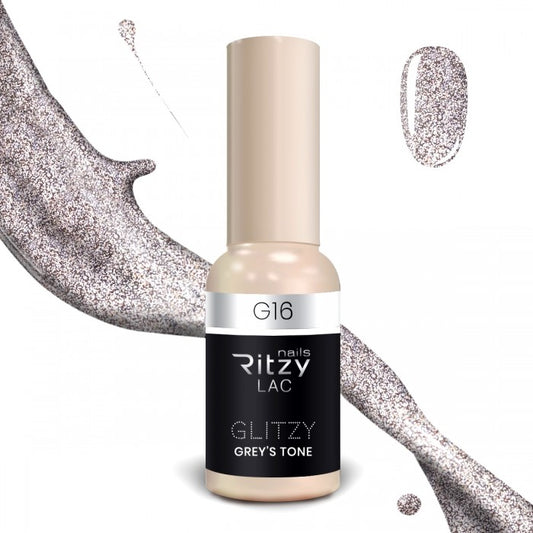 Ritzy Lac GLITZY GREY’S TONE G16 Lack