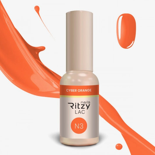 Ritzy Lac CYBER ORANGE N3 Lack