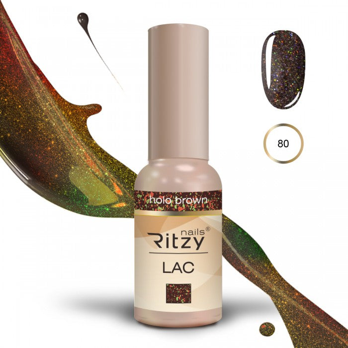 Ritzy Lac HOLO BRAUN 80 Lack