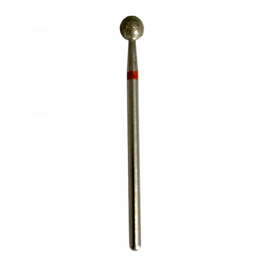 Fräseraufsatz Diamond Nail Bit SPHERE RED 5mm