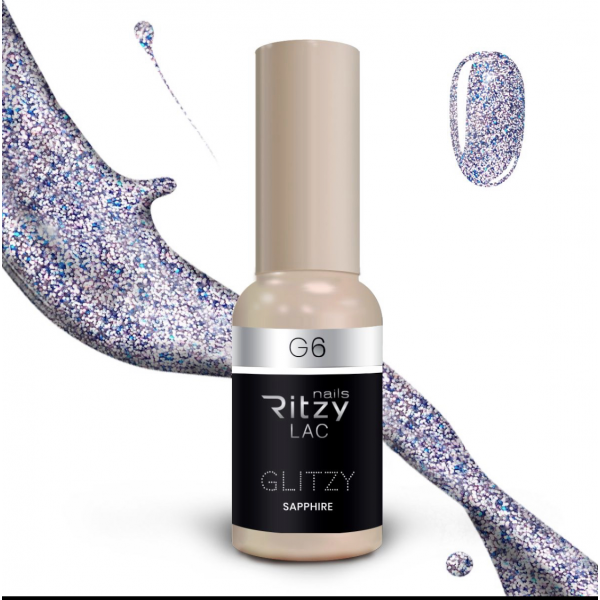 Ritzy Lac GLITZY SAPPHIRE G6 Lack