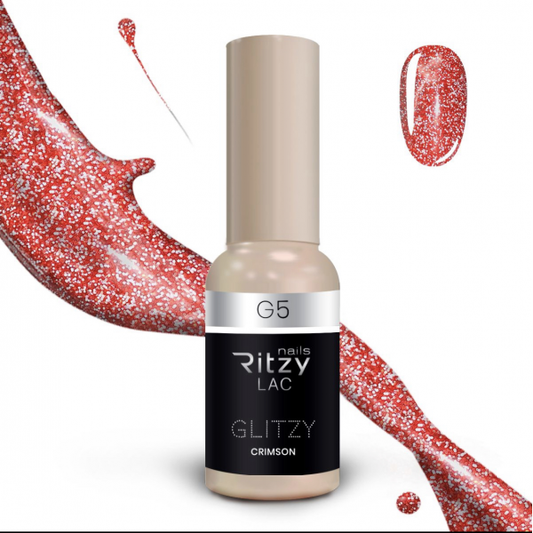 Ritzy Lac GLITZY CRIMSON G5 Lack