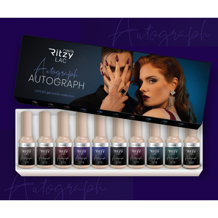 Ritzy Lac NEW! AUTOGRAPH COLLECTION (10 FARBEN 371-380)