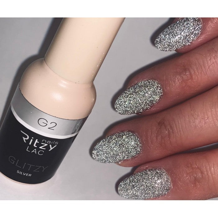 Ritzy Lac GLITZY SILVER G2 Lack