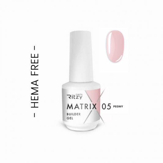 MATRIX BUILDER GEL IN A BOTTLE 05 PEONY (HEMA FREE)