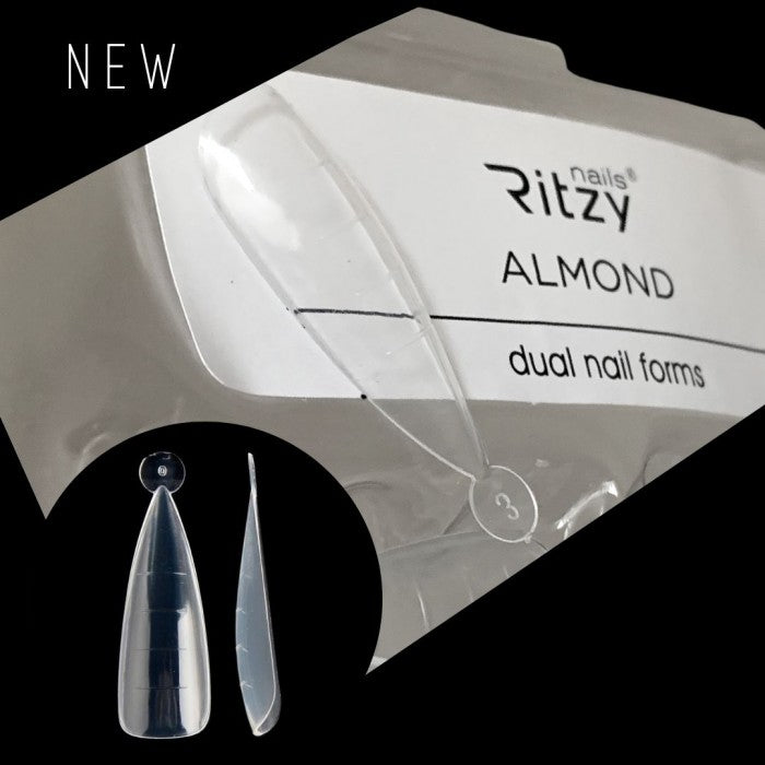 Ritzy SILICONE DUAL FORMS ALMOND WIEDERVERWENDBAR (120 Sück)