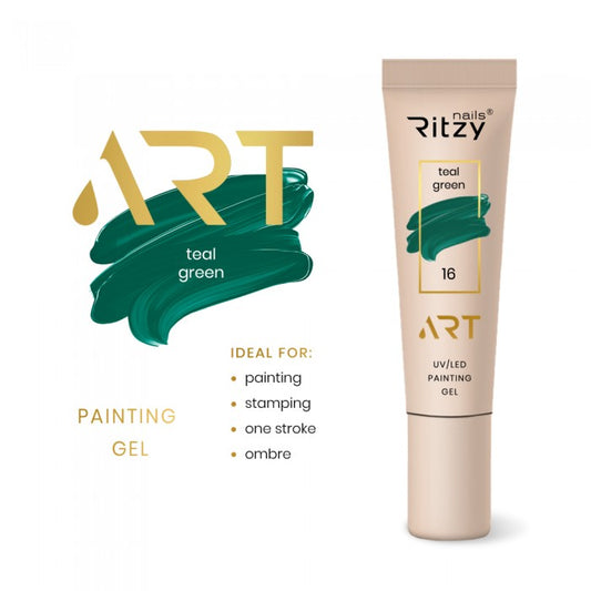 ART GEL 16 TEAL GREEN